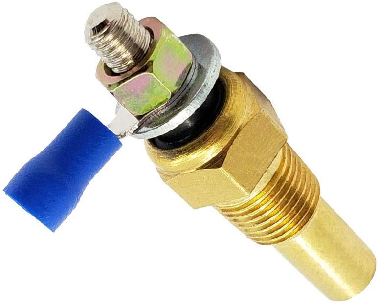 Universal Oil Water/Coolant Temperature Electrical Unit Sender, Transmission Sensor, 0°C to 150°, 1/8 NPT