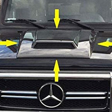 B Style Carbon Fiber Scoop Vent Hood Hood for Benz G-Class W463 G63 G65 G500 G55 2012UP