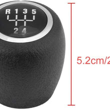 Gear Shift Knob, Fydun Car 5 Speed Gear Shift Lever Knob Head Gear Shift Knob Replacement for Chevrolet Cruze 2008-2012