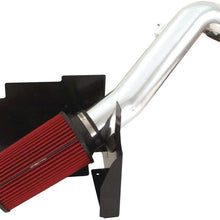 Spectre Performance 9904 Air Intake Kit with Red hpR Filter for GM 6.6L Turbo Diesel