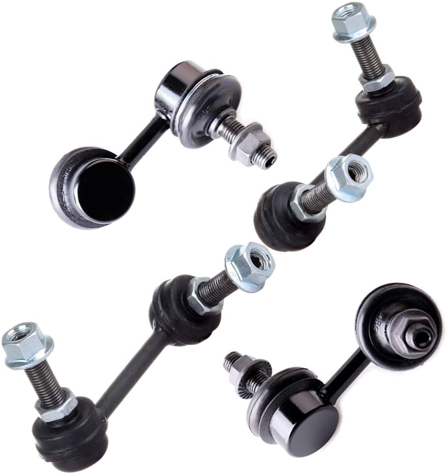 FINDAUTO 4Pcs Set Fit for 2002-2006 H-onda CR-V Front Sway Bar End Links Rear Sway Bar End Links Rear Sway Bar End Links