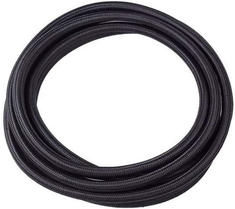 UKLLYY Nylon Fuel Line Black Oil Cooler Hose Tubing AN4 AN6 AN8 AN10 AN12 Racing Hose Pipe Car Accessories Universal (Color : Black, Size : AN6)