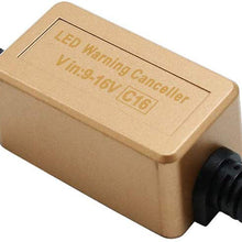 uxcell DC9-16V Car LED Load Resistor Adapter Fix Canbus Error Message Warning Canceller Pair