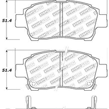 StopTech 309.08220 Sport Brake Pads with Shims and Hardware