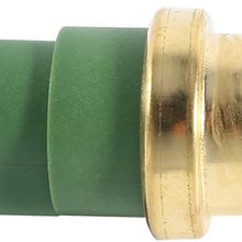 Qiilu Temperature Gauge Sensor, Coolant Temperature Sensor Water Switch 4Pin for Jetta Golf Beetle / A4 A6