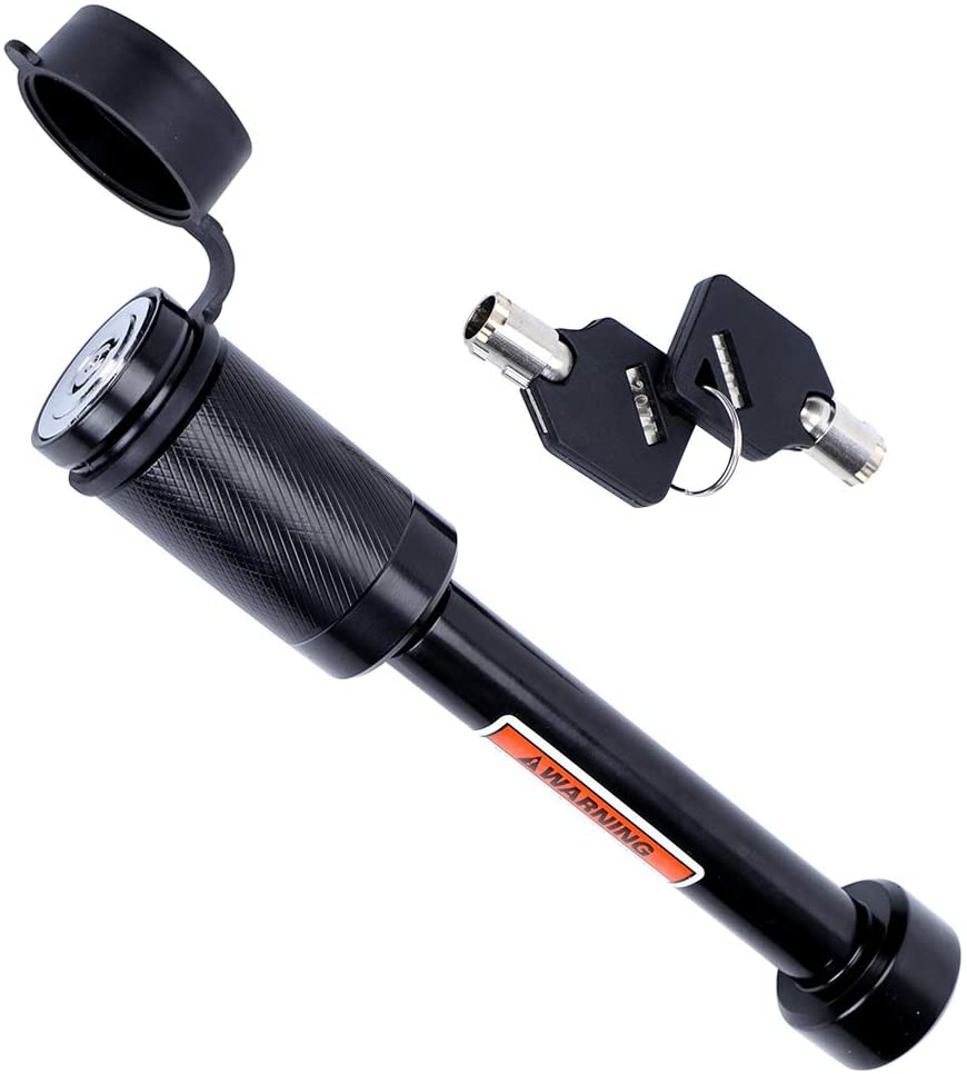 CZC AUTO Hitch Receiver Pin Lock, Trailer Receiver Lock with 5/8
