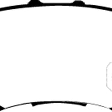 EBC Brakes DP61193/2 6000 Series Greenstuff Truck and SUV Brake Pad