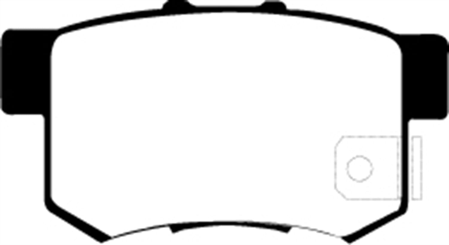 EBC Brakes UD537 Ultimax OEM Replacement Brake Pad