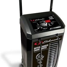 Schumacher SC1309 6/12V Wheeled Automatic Battery Charger and 40/200A Engine Starter with Advanced Diagnostic Testing