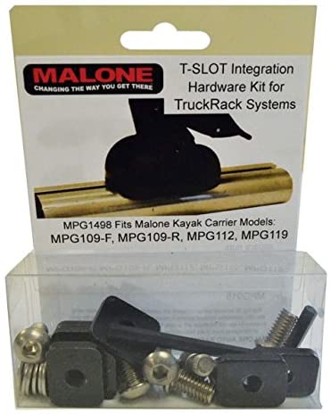 Malone Auto Racks T-Slot Mounting Kit for Aero Style Bars MPG110, 112, 115, 119, MPG915