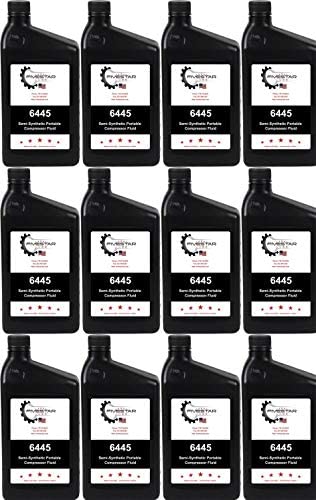 SEMI-SYNTHETIC PORTABLE COMPRESSOR FLUID 12 QUARTS