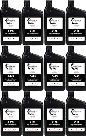 SEMI-SYNTHETIC PORTABLE COMPRESSOR FLUID 12 QUARTS