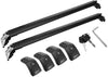MotorFansClub Roof Rack Cross Bars Fit for Compatible with Honda HRV HR-V 2016 2017 2018 2019 Crossbars Baggage Cargo Luggage Aluminum Black