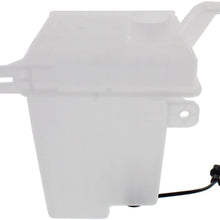 Windshield Washer Tank Assembly compatible with Kia Rio 07-11 W/Pump Inlet and Cap and Sensor