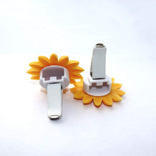 INEBIZ Car Charm Cute Yellow Sunflower Car Interior Air Vent Decorations Perfume, Creative Fragrance Air Freshener Holder & Container