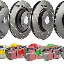 EBC S3KF1195 Stage-3 Truck and SUV Brake Kit