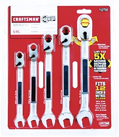 CRAFTSMAN Wrench Set, 5 Pieces (912758)