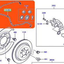 GENUINE LAND ROVER FRONT BRAKE PAD SENSOR DISCOVERY SPORT 15ON RANGE ROVER EVOQUE LR121267