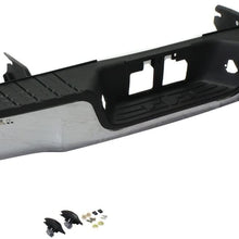 BUMPERS THAT DELIVER - Chrome, Steel Rear Step Bumper Assembly for 2007-2013 Toyota Tundra 07-13, TO1103117