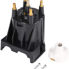 Distributor Cap and Ignition Rotor Kit Replacement for 3.0L 4cyl MerCruiser Engines Made by General Motors with Delco EST Ignition Systems - Replace 811635Q2, 18-5280 - Delco 4 Cylinder Tune Up Kit