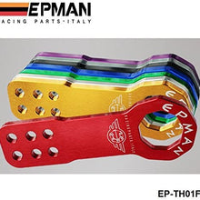 EPMAN Universal All Model Car Trailer Hook Aluminum Tow hook Towing Racing Front (Purple)