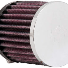 K&N Universal Clamp-On Air Filter: High Performance, Premium, Washable, Replacement Engine Filter: Flange Diameter: 1.8125 In, Filter Height: 3 In, Flange Length: 0.625 In, Shape: Round, RC-0890