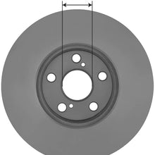 OMNIPARTS Premium Coated Front Disc Brake Rotor 13060276