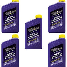 Royal Purple 11487 Break-In Engine Oil 10W-30 for Performance Engines w/Flat Tappet Camshafts and Lifters - 1 qt (Case of 5)