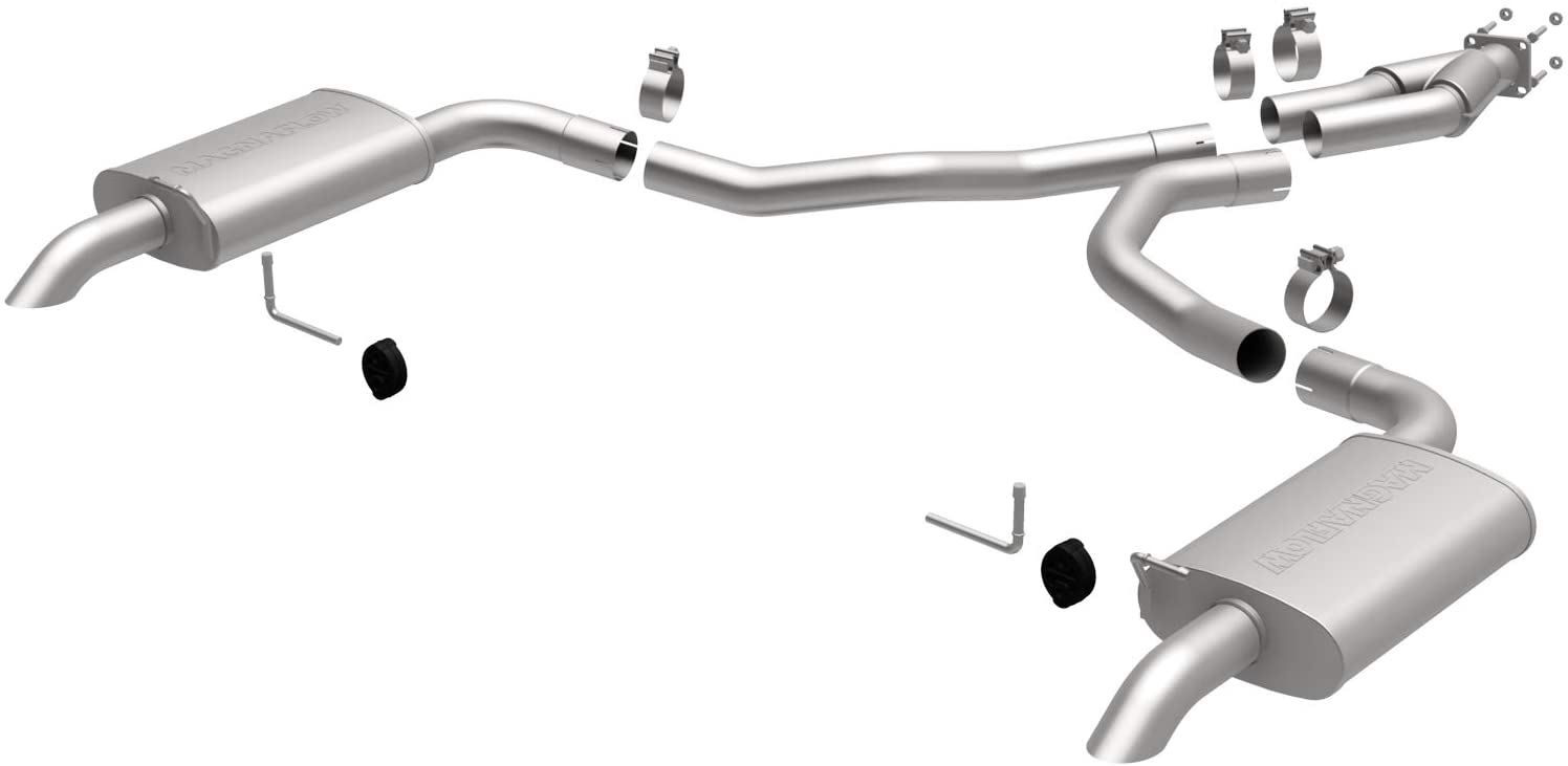 MagnaFlow 16710 Large Stainless Steel Performance Exhaust System Kit