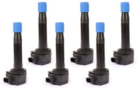 SCITOO 100% New 6pcs Ignition Coil Set Compatible with Acura MDX/RDX/RL/TL/TSX/ZDX 2008-2015 Automobiles Fit for OE: 1788379