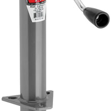 Reese Bulldog 1550100117 Gray Universal 13" Sidewind Travel A-Frame Trailer Jack (3,000 lbs. Lift Capacity)