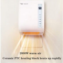 XLOO Portable Heater,2000W,Fast Heating,Constant Temperature Heating,Three Levels Adjustable,Touch Control,No Noise,Easy to Install,Suitable for Multiple Scenarios