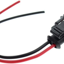 MOTOALL 4pcs Fuel Injector Plug Connector Wire Harness Wiring Pigtail for GM Chevy GMC Duramax LLY LBZ LLM 6.6L Diesel Crank Position Coolant Oil Temp Fuel Pump Shut Off Knock Sensor PT2183 88988963