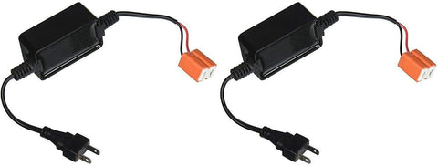 Torofibi LED Kit Computer Warning Canceller & Anti Flicker Decoders (1 Pair) - H7