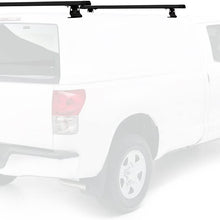 Vantech Universal Pickup Topper J1000 Ladder roof Rack w/ 55" Bars Black