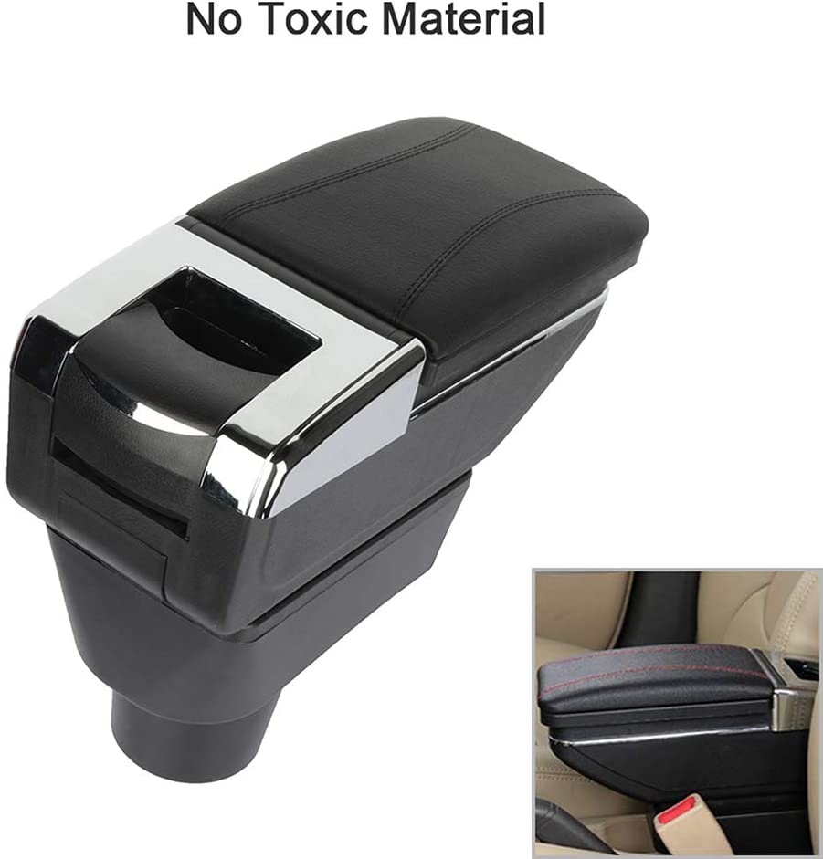 LSAILON Center Console Organizer Storage Box - Repair Best for 15-19 Mitsubishi Attrage Mirage