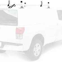 Vantech Universal Pickup Topper 2 Bar Ladder roof Van Rack System 42"-45" Black