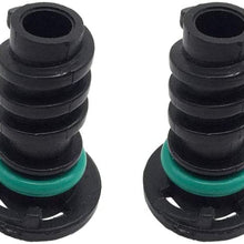 2 Pcs Engine Oil Drain Plug Plastic Sump Plug 0029902017 for Mercedes-Benz C63 S450 S560