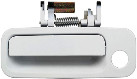 AUTEX 1pc White Exterior Door Handle Front Left Driver Side Compatible with Toyota Camry 1997 1998 1999 2000 2001 Door Handle 79426CD
