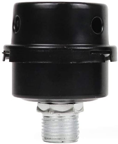 BBT Air Compressor Intake Filter, 1 Pcs 20mm Thread Metal oil-less Air Compressor Air Filter Silencer Noise Muffler (1/2