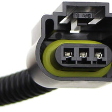 iJDMTOY (2) H4 9003 to H13 9008 Pigtail Wire Wiring Harness Adapters for H4/H13 Headlight Conversion Retrofit