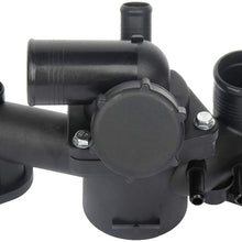 LSAILON Water Outlet Housing Thermostat Kit Compatible with for Ford Thunderbird 2003-2005,for Lincoln LS 2003-2006 902-903