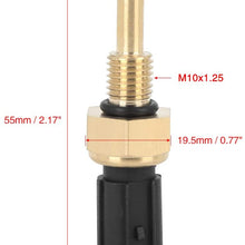 X AUTOHAUX Car Coolant Water Temperature Sensor 37870PLC004 for 2001-2011 Honda Civic