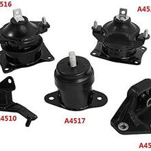 Engine Motor and Trans Mount Kit 5PCS Fit For 2003 2004 2005 2006 2007 Honda Accord Auto 2.4L Automatic Trans A4526HY A4517 A4516 A4510 A4542