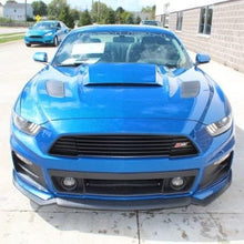 2017 Mustang Roush Custom Painted Hood Scoop - Lightning Blue N6