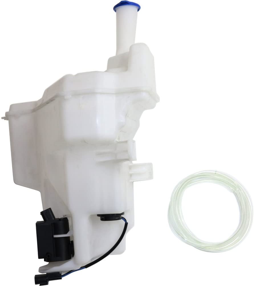 Windshield Washer Tank Assembly compatible with Hyundai Elantra GT 13-17 W/Pump Cap and Sensor