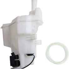 Windshield Washer Tank Assembly compatible with Hyundai Elantra GT 13-17 W/Pump Cap and Sensor