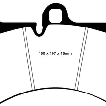 EBC Brakes DP41473R Yellowstuff Street and Track Brake Pad