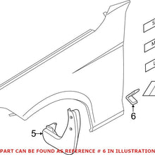 Genuine OEM Hood Scoop for BMW 51747382005