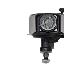 A-Team Performance Power Steering Pump Saginaw P Series Keyway Pulley Attachment Billet Aluminum Cap Compatible with Chevrolet GMC Buick Oldsmobile Pontiac Black